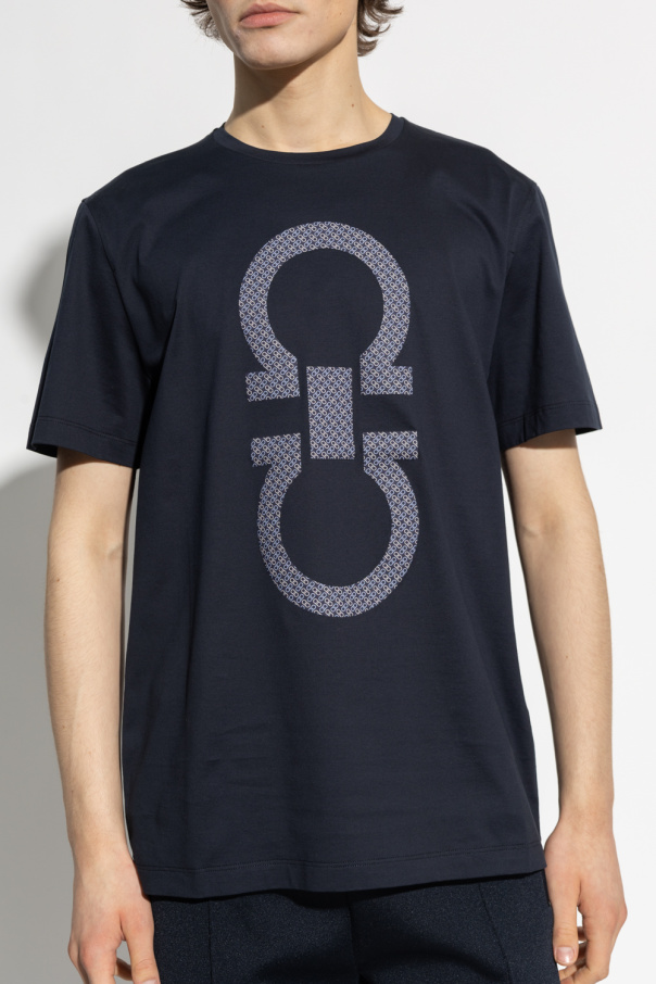 shirt with logo FERRAGAMO - SchaferandweinerShops